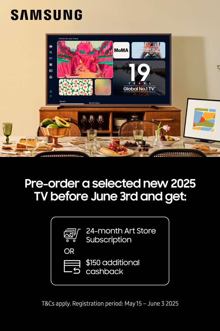 Samsung TV Cashback Promotion | Samsung NZ